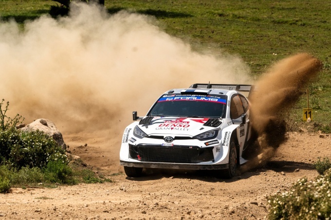2025 WRC 이탈리아 사르데나 랠리 경기 장면