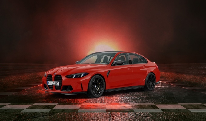 BMW M3 컴페티션 M xDrive 파이어 레드 에디션