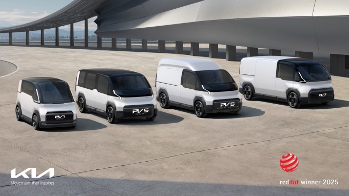 Kia Concept PV1, PV5, PV7