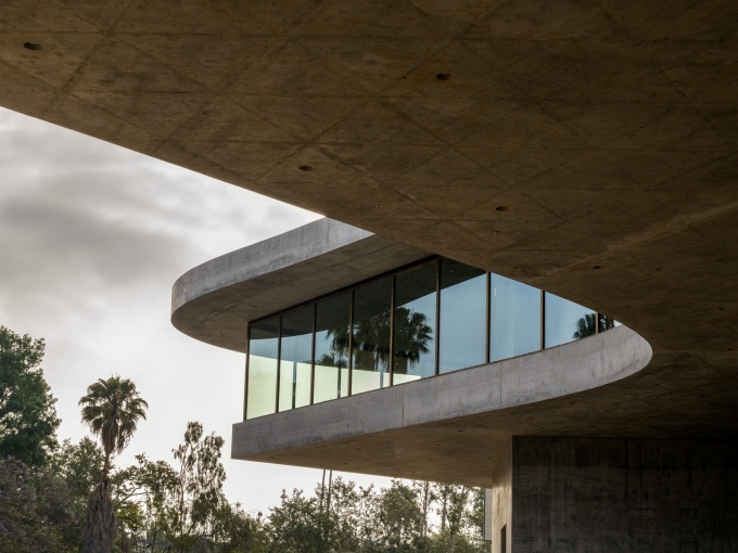 LACMA 신관(데이비드 개펀 갤러리, David Geffen Galleries) 외부 전경, The David Geffen Galleries at LACMA, photo © Museum Associates/LACMA