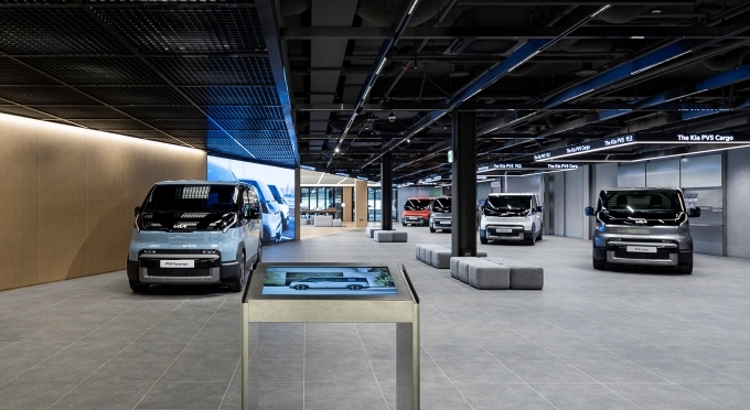 PBV 익스피리언스 센터 내부 전경