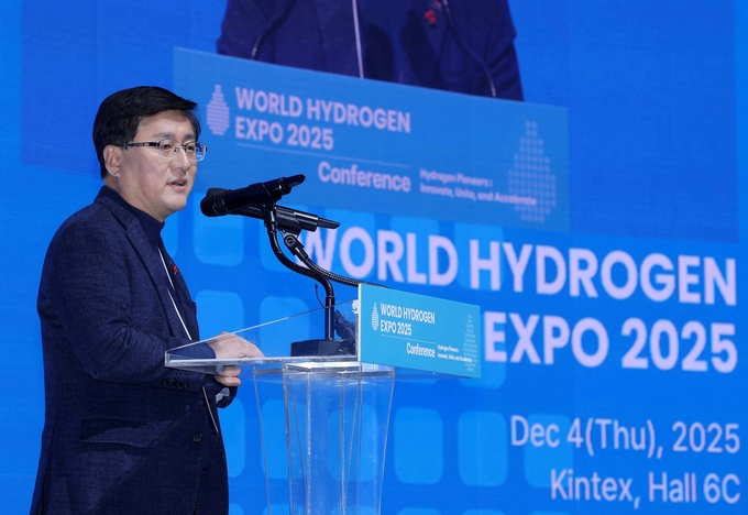 WHE 2025 개막식 김성환 기후에너지환경부 장관.