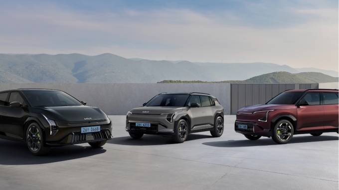 (좌측부터) EV4 GT·EV3 GT·EV5 GT