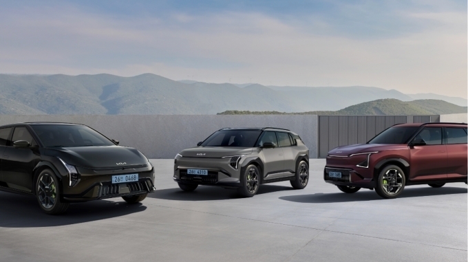 (좌측부터) EV4 GT·EV3 GT·EV5 GT