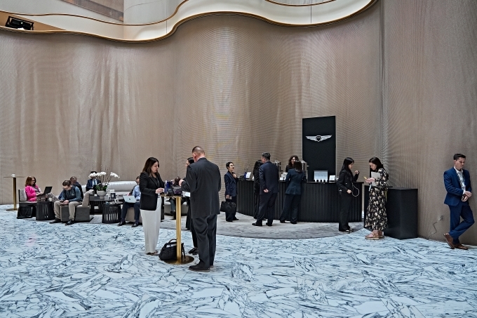 2026 세마포 월드 이코노미 행사장 내 제네시스 브랜드 공간